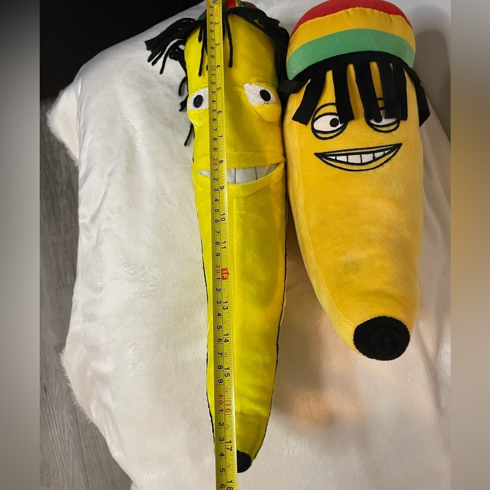 Rasta Bananas Stuffed toys Set of 2 - Picture 6 of 7